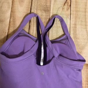 Lululemon Purple Padded tank